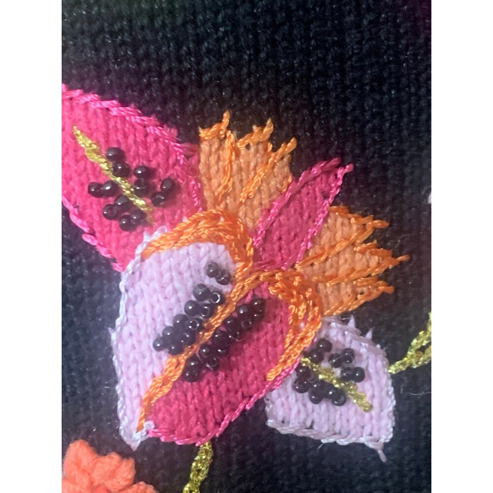 Storybook Knits SZ LG Vintage Embellished Longline Cardigan New With Tags - Picture 13 of 13